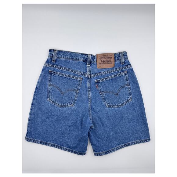 Levi's 967 Relaxed Fit Orange Tab Womens Shorts - Picture 1 of 4